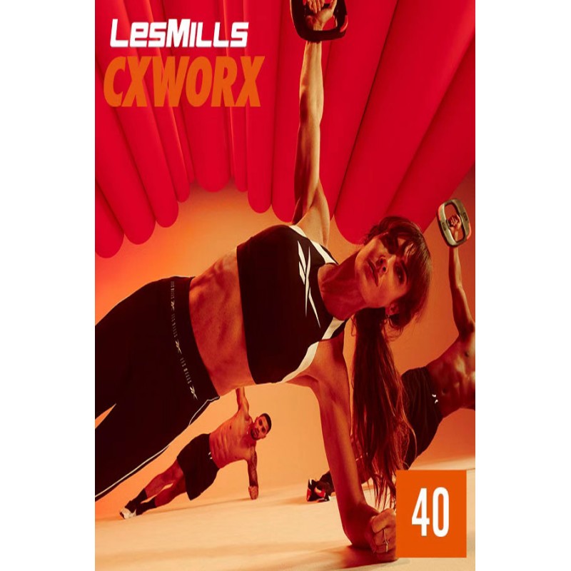 [Hot Sale]LesMills Q4 2020 Routines CXWORX™30-40 releases New Release DVD, CD & Notes